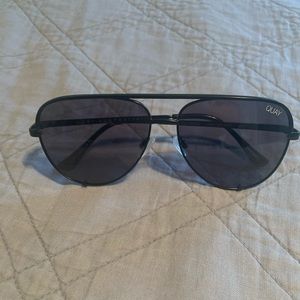 Quay High Key Mini Polarized, Black Smoke